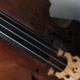 photographic image close-up of Tim's double bass